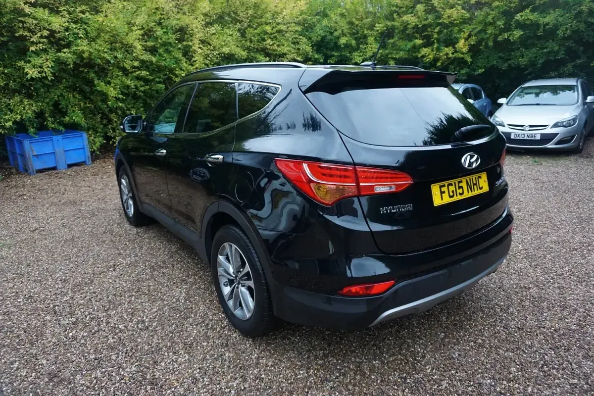 Used Hyundai Santa Fe Premium 2015 Black SUV