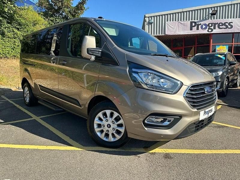 Silver Used 2022 Ford Tourneo Custom Zetec Van | £37,495 (Expensive) - Image 1/4