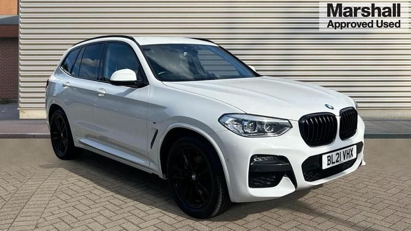 Solidalpine white Used 2021 BMW X3 M Sport SUV | £26,794 (Super price) - Image 1/4