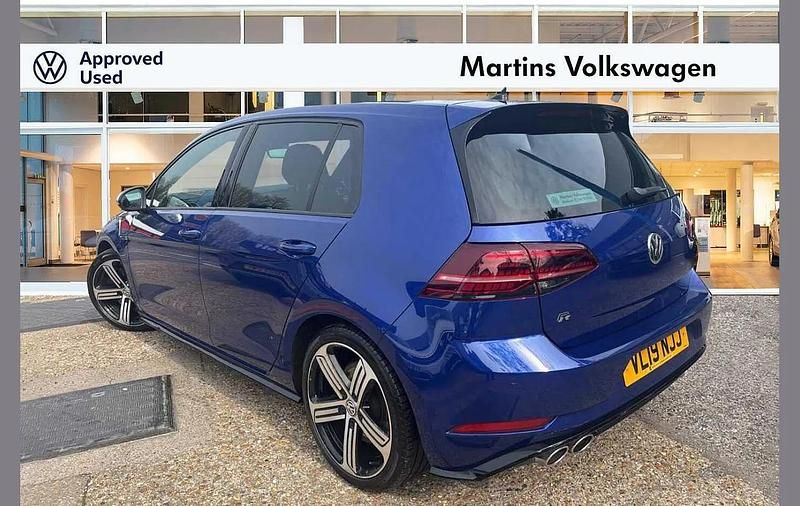Used VW Golf VII R 300 HP (220 kW) 2019 Blue Hatchback