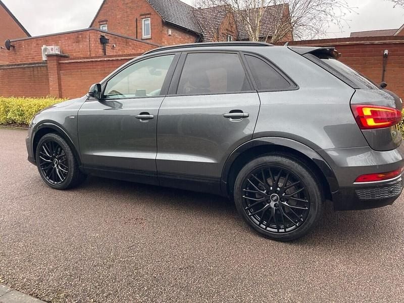 Used Audi Q3 Black Edition 150 HP (110 kW) 2017 Grey SUV