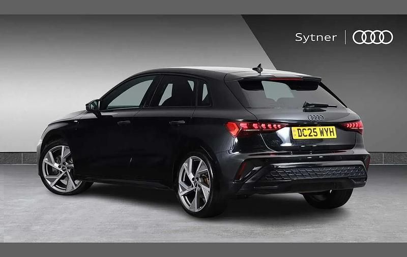 Used Audi A3 Black Edition 147 HP (108 kW) 2025 Black Hatchback