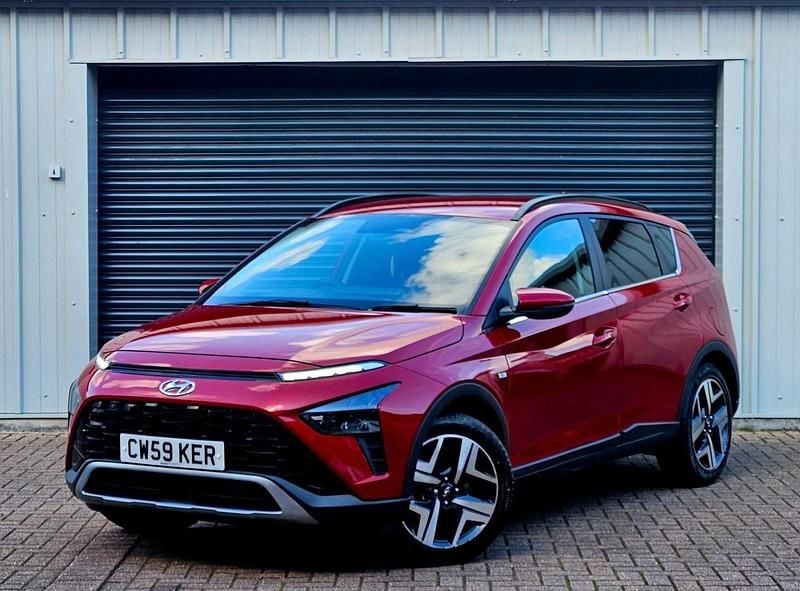Begagnad Hyundai Bayon Premium 100 HK (73 kW) 2022 Röd SUV