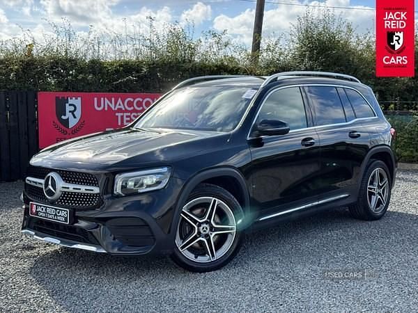 Black Used 2021 Mercedes GLB200 AMG line SUV | £24,500 (A bit pricey) - Image 1/4