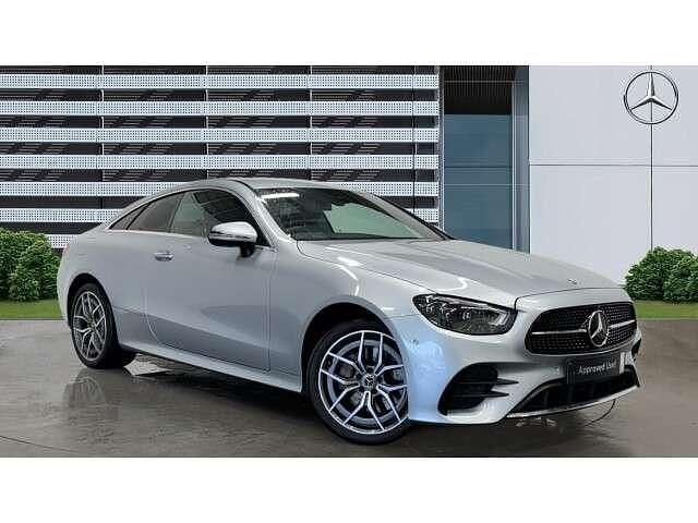 Grey Used 2023 Mercedes E300 AMG line Coupe | £39,910 (Good price) - Image 1/4