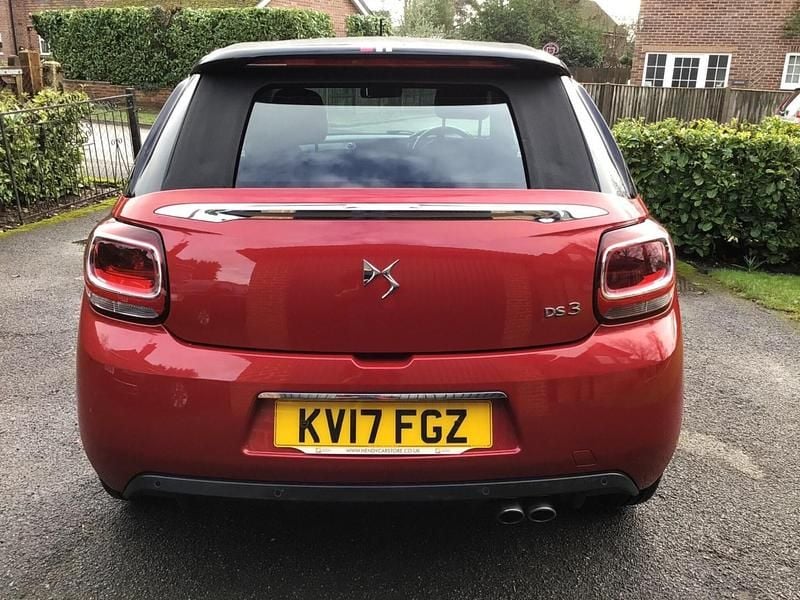 Used DS Automobiles DS3 Cabriolet Performance 2017 Red Cabriolet