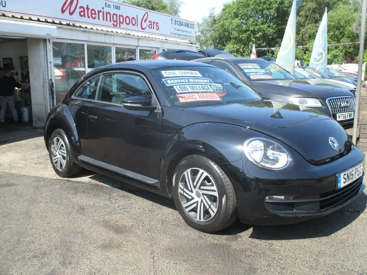 Used VW Beetle S 105 HP (77 kW) 2015 Black Hatchback