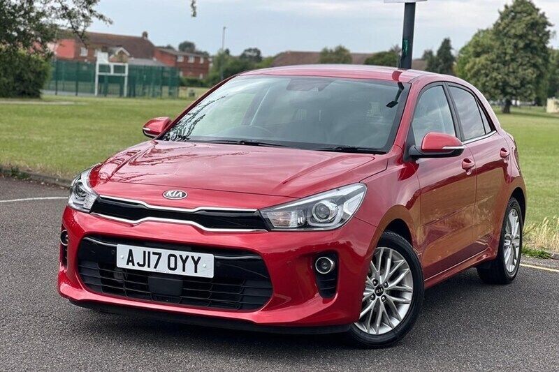 Red Used 2017 Kia Rio 3 Hatchback | £10,245 (Good price) - Image 1/1