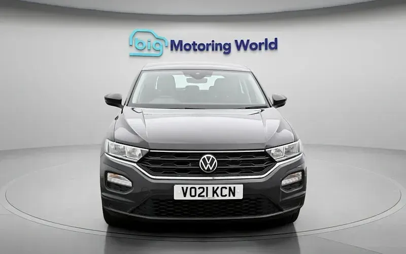 Usado VW T-Roc S 110 HP (80 kW) 2021 Cinzento SUV