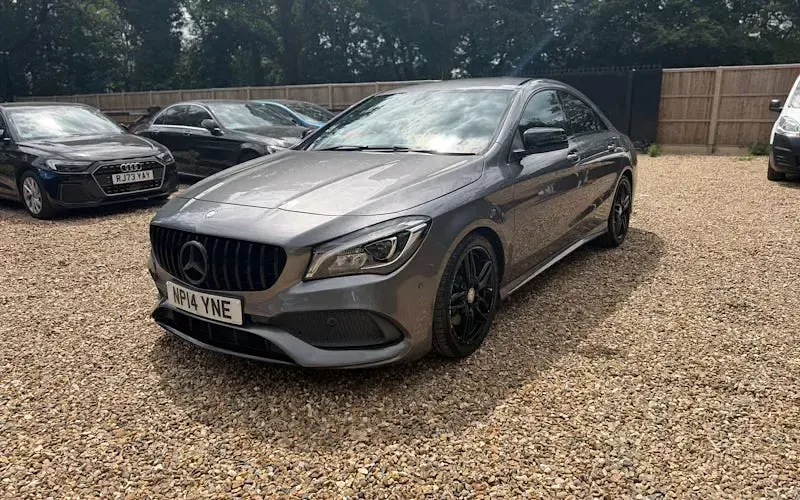 Used Mercedes CLA220 AMG line 177 HP (130 kW) 2017 Grey Sedan