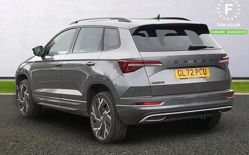 Used Skoda Karoq SportLine 150 HP (110 kW) 2023 Grey SUV
