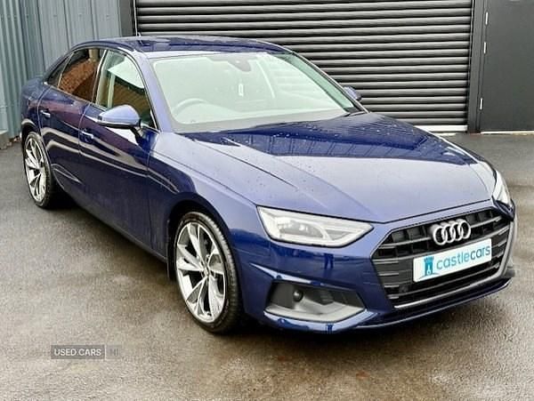 Blue Used 2021 Audi A4 Comfort Sedan | £18,450 (Good price) - Image 1/4