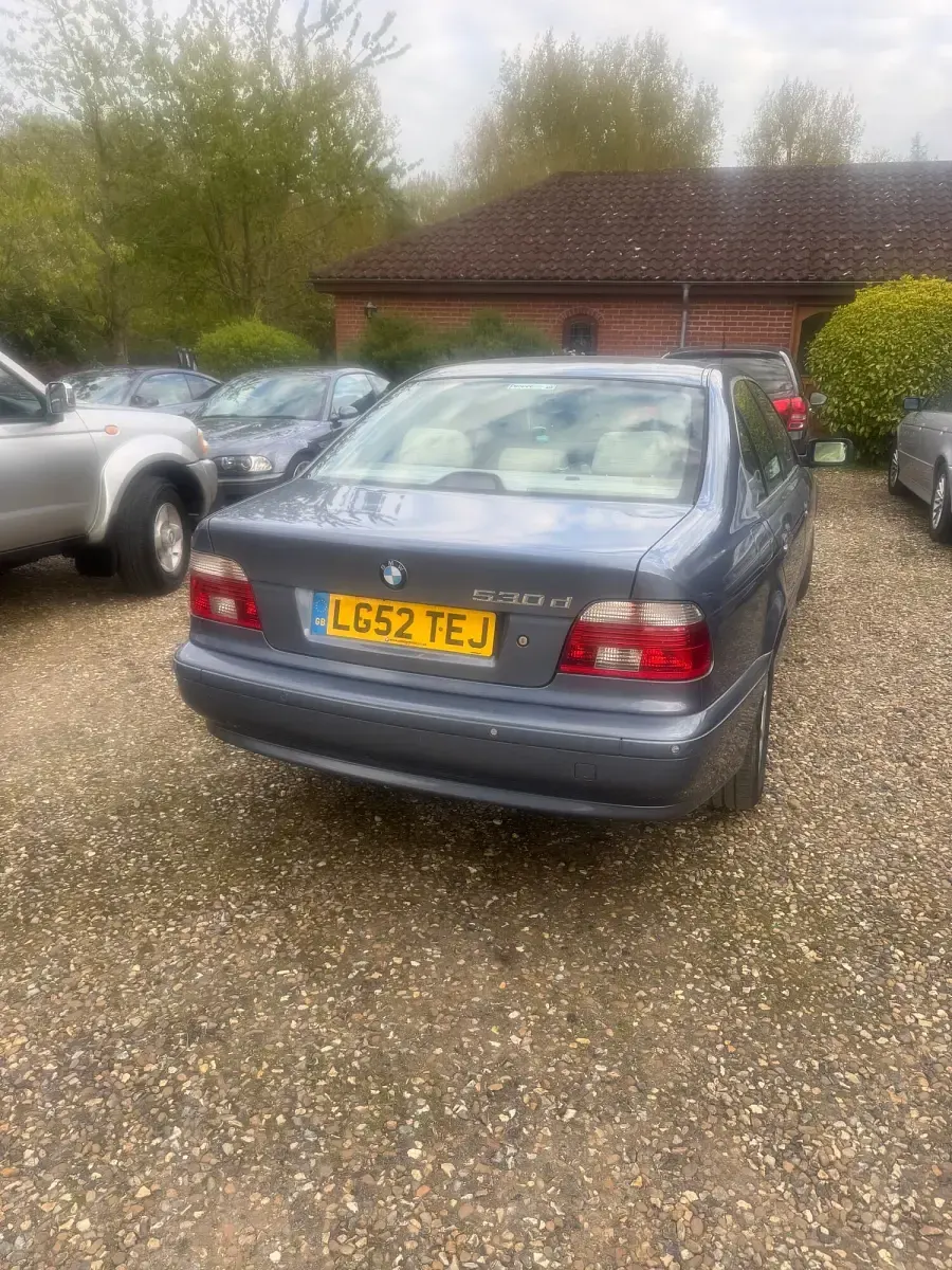 Used BMW 530 2002 Blue Sedan
