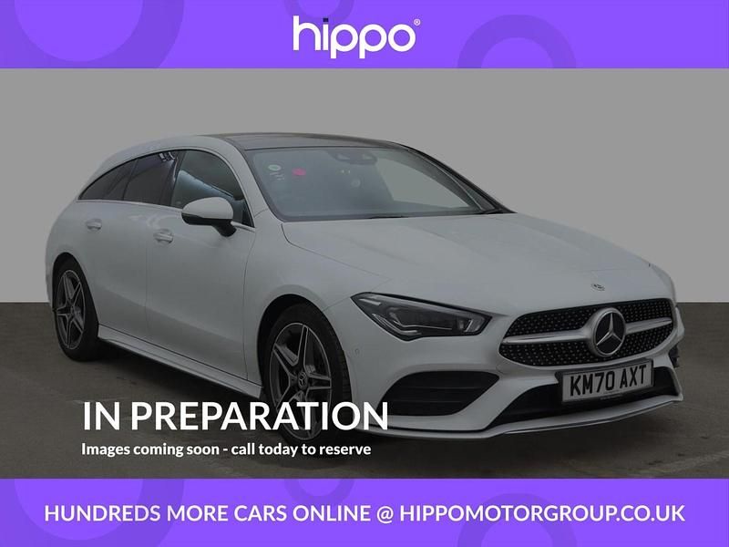 Begagnad Mercedes CLA220 AMG Line Premium Plus 2020 Vit Sedan