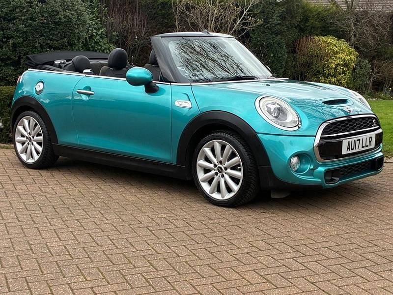 Used Mini Cooper S Cabriolet 2017 Turquoise Cabriolet