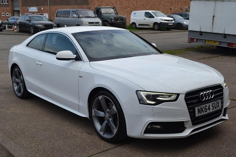 White Used 2014 Audi A5 S-Line Coupe | £5,250 (Fair price) - Image 1/4