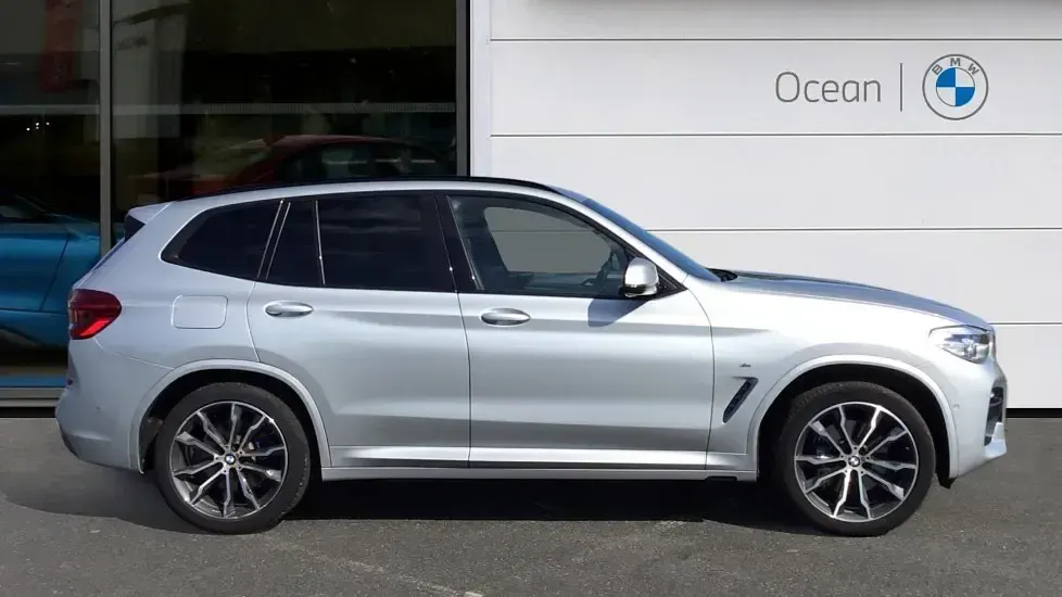 Used BMW X3 M Sport 187 HP (137 kW) 2019 Silver SUV