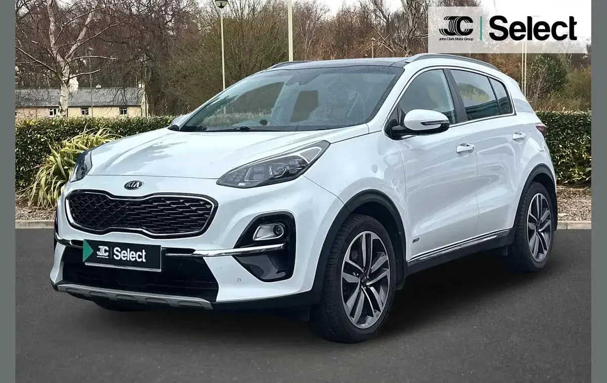 Used Kia Sportage 174 HP (127 kW) 2019 White SUV