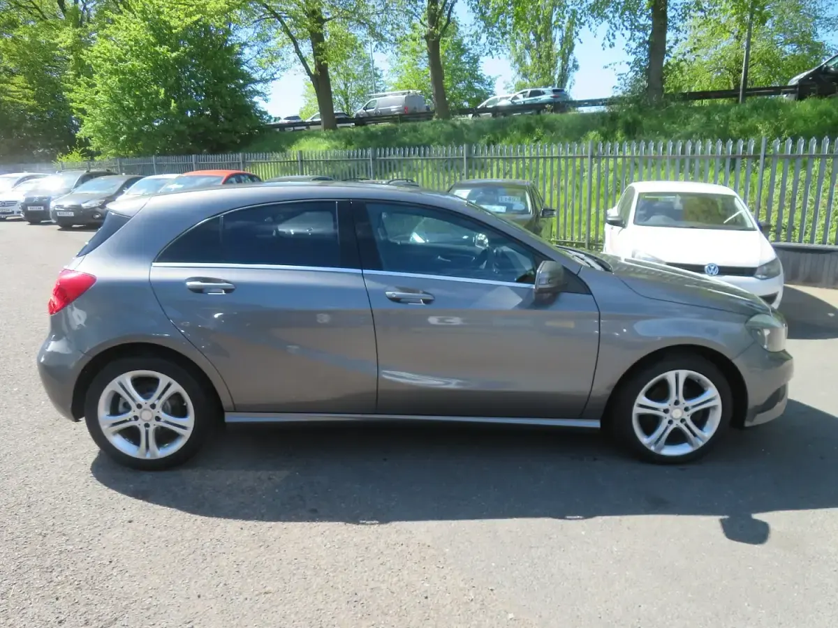 Used Mercedes A180 Sport Edition 109 HP (80 kW) 2015 Grey Hatchback