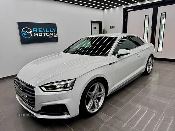 Used Audi A5 S-Line 190 HP (139 kW) 2016 White Coupe