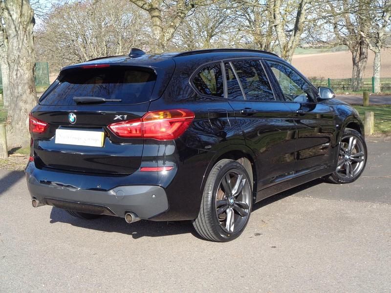 Used BMW X1 M Sport 190 HP (139 kW) 2017 Black sapphire metallic SUV