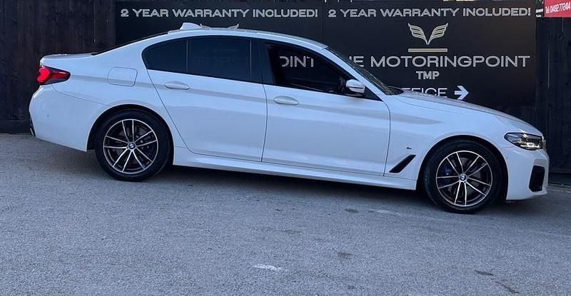 Used BMW 530 M Sport 2021 White Sedan