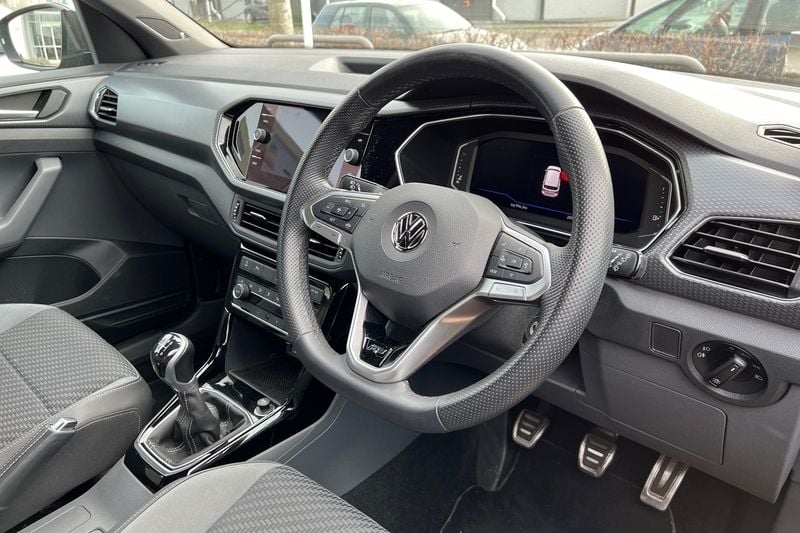 Used VW T-Cross R-line 115 HP (84 kW) 2019 Grey SUV