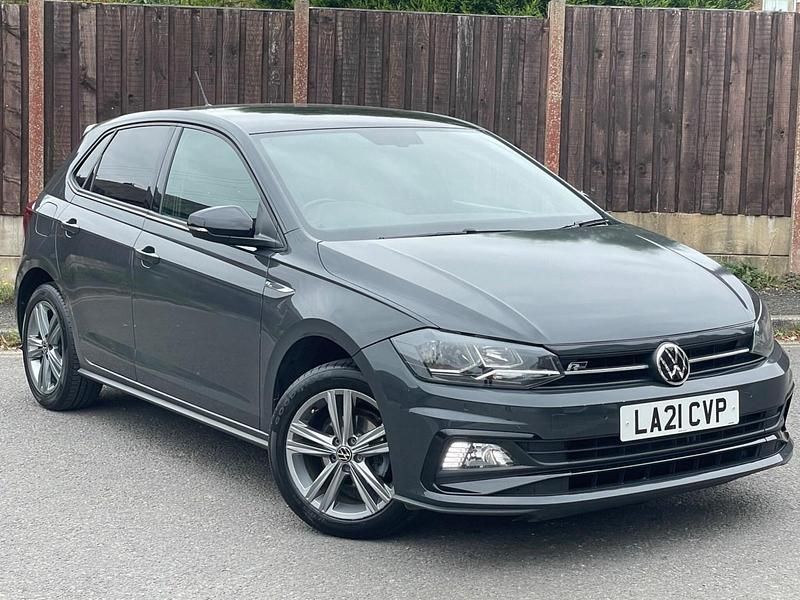 Grey Used 2021 VW Polo R-line Hatchback | £10,295 (Fair price) - Image 1/4