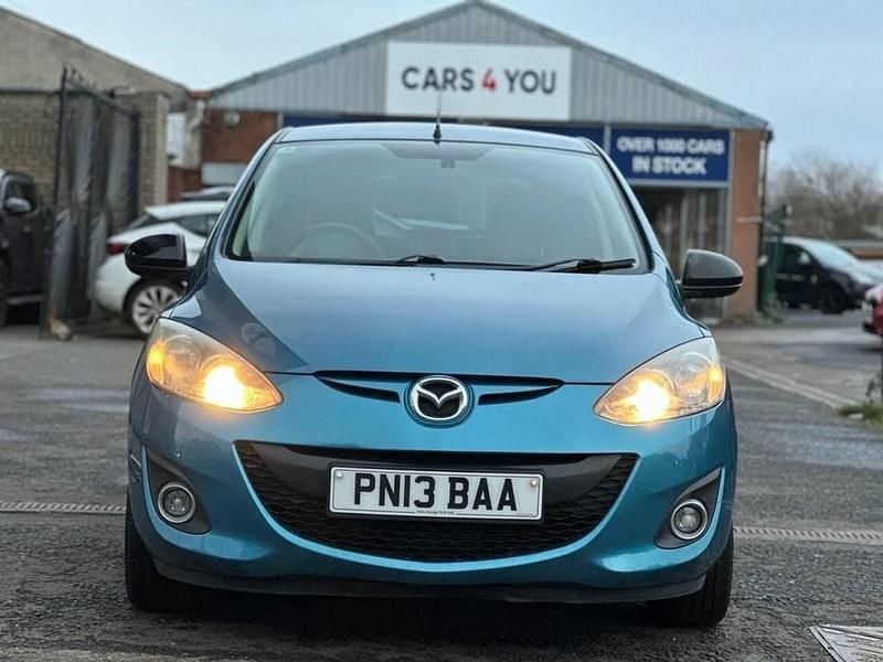 Begagnad Mazda 2 Edition 84 HK (61 kW) 2013 Blå Halvkombi
