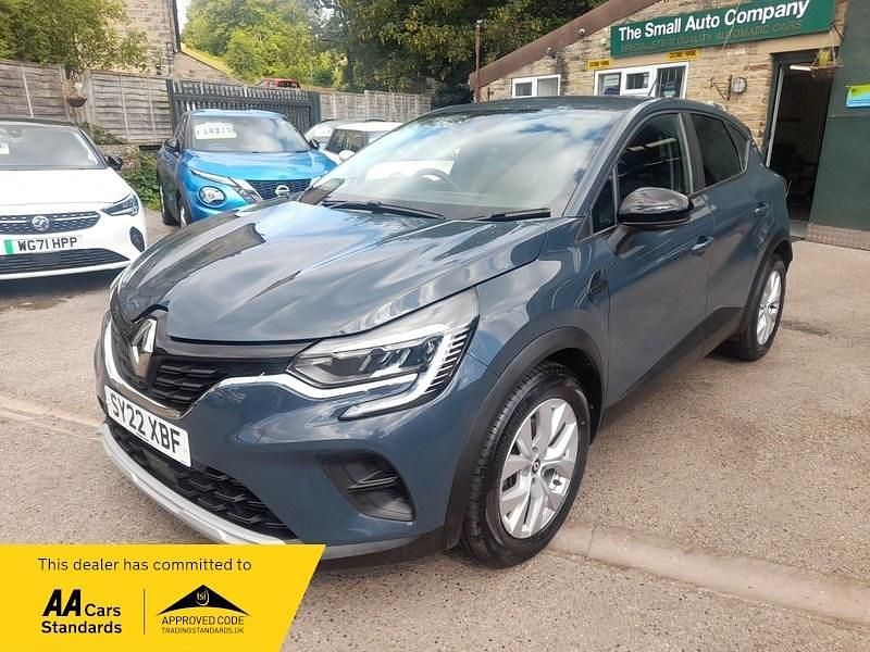 Used Renault Captur Iconic 2022 Blue SUV