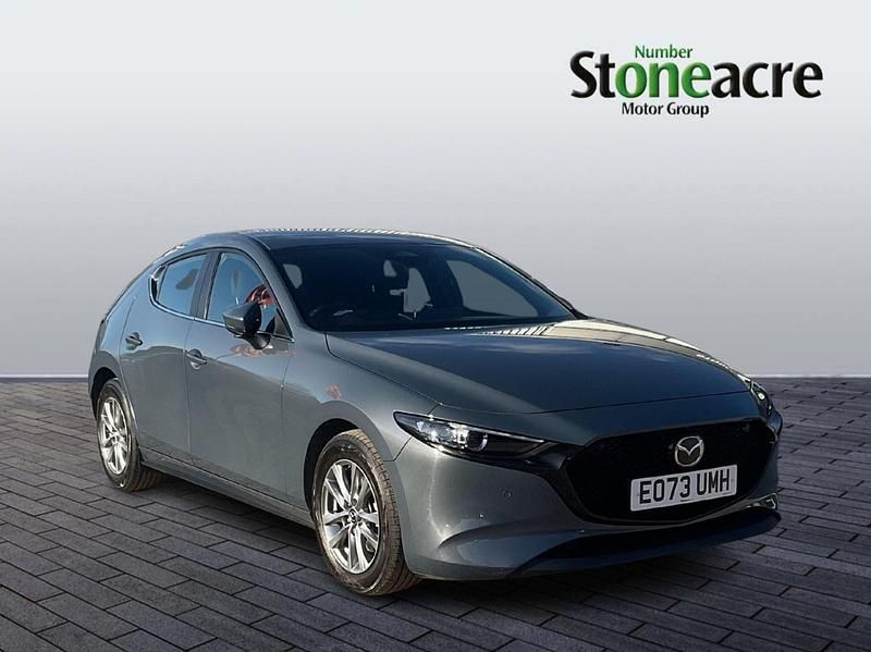 Usado Mazda 3 Center-Line 183 HP (134 kW) 2024 Cinzento Citadino