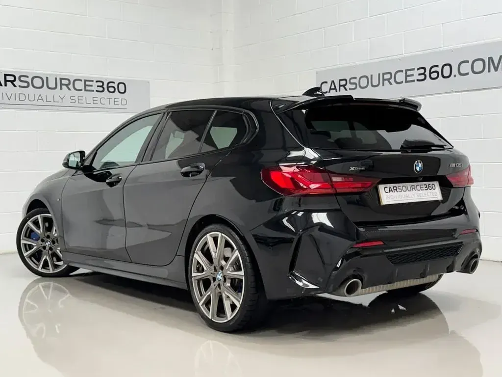 Used BMW M135 Comfort Edition 306 HP (225 kW) 2020 Black Hatchback