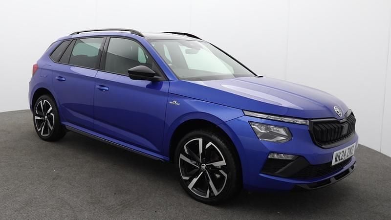Used Skoda Kamiq Monte Carlo 150 HP (110 kW) 2024 Blue SUV