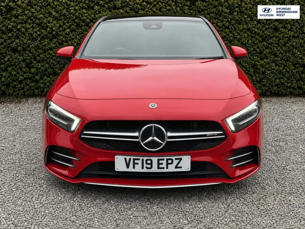 Used Mercedes A35 AMG Premium Plus 2019 Red Hatchback