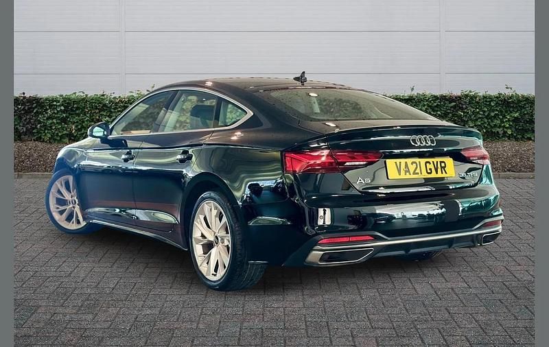 Used Audi A5 Sportback Sport 147 HP (108 kW) 2021 Black Hatchback