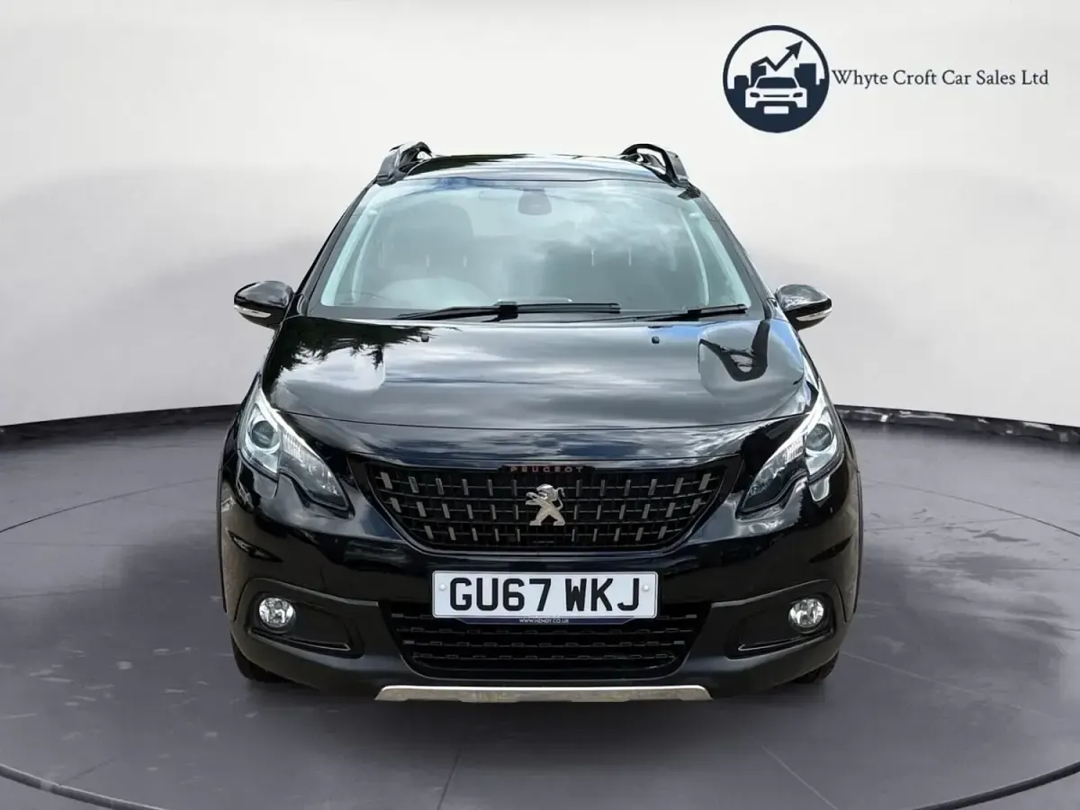Begagnad Peugeot 2008 GT-line 2018 Svart SUV