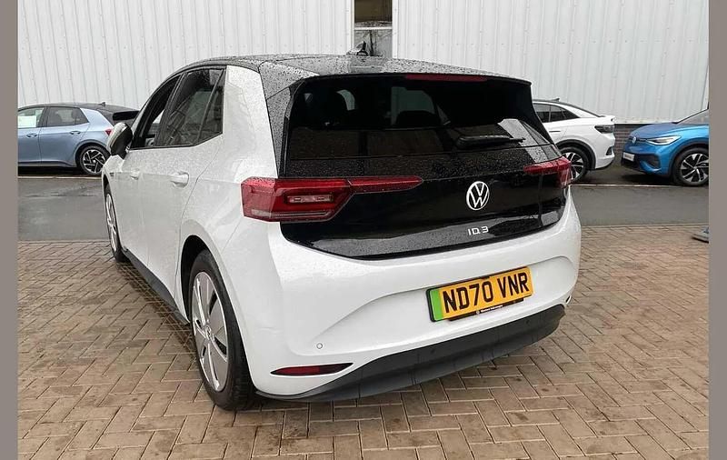 Used VW ID.3 Pro Performance 150 kW (204 HP) 2020 White Hatchback