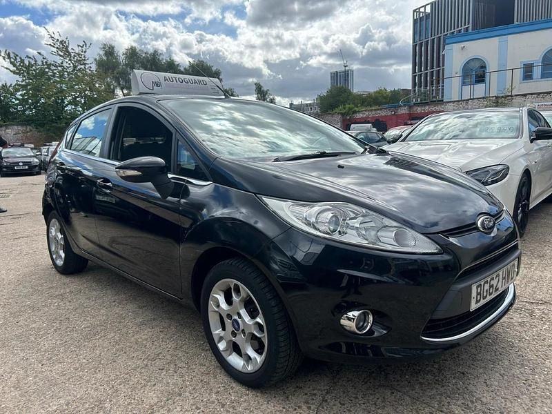 Black Used 2012 Ford Fiesta Zetec Hatchback | £2,490 (Fair price) - Image 1/3