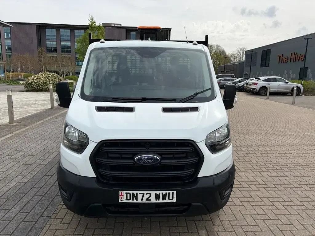 Used Ford Transit S 130 HP (95 kW) 2022 White Cabriolet
