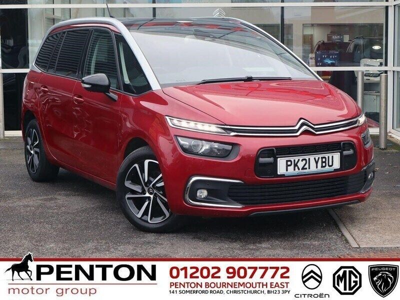 Red Used 2021 Citroën Grand C4 Picasso Shine MPV | £18,490 (A bit pricey) - Image 1/4