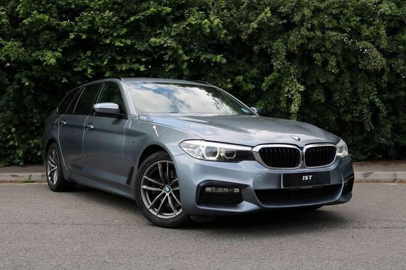 Grey Used 2018 BMW 520 M Sport Estate | £11,995 (Good price) - Image 1/4