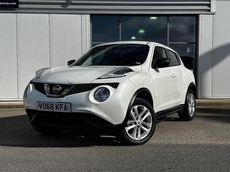 Used Nissan Juke S 110 HP (80 kW) 2018 White SUV
