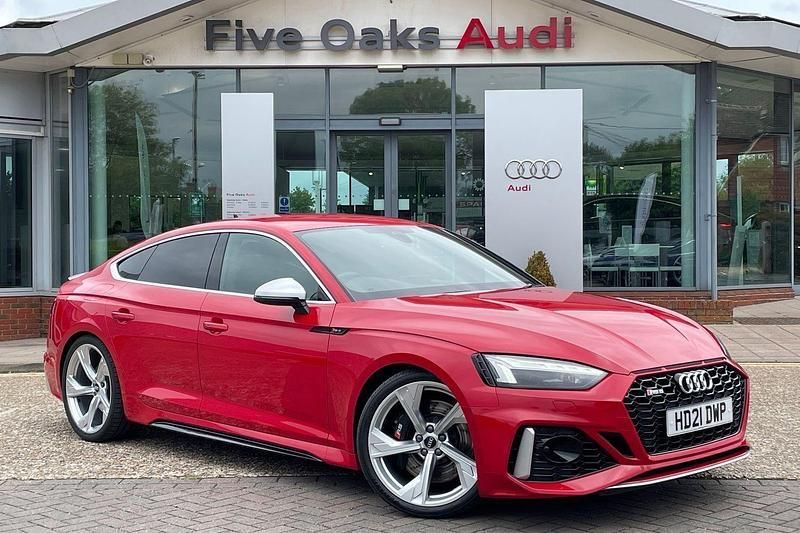 Red Used 2021 Audi RS5 Sportback Black Edition Hatchback | £42,990 - Image 1/4
