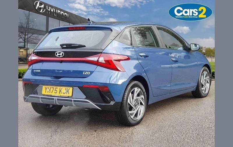 New Hyundai i20 Advanced 101 HP (74 kW) 2025 Blue Hatchback