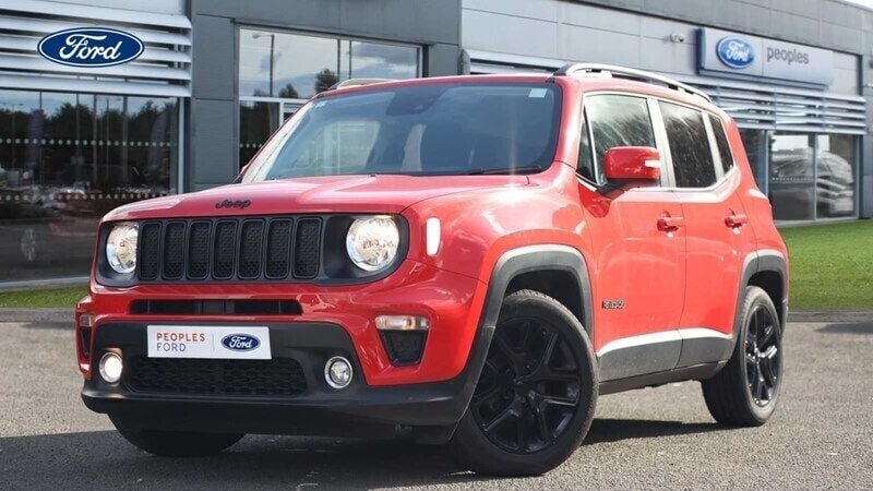 Red Used 2021 Jeep Renegade Night Eagle SUV | £13,150 (Fair price) - Image 1/3