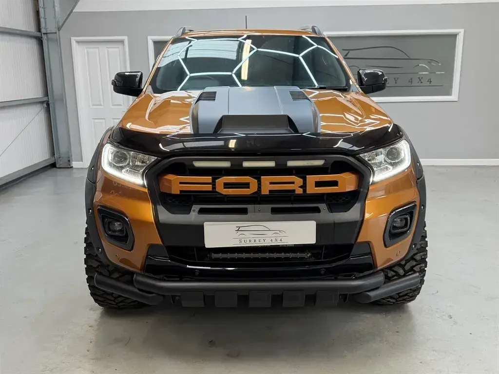 Used Ford Ranger Wildtrack 2019 Orange Pickup