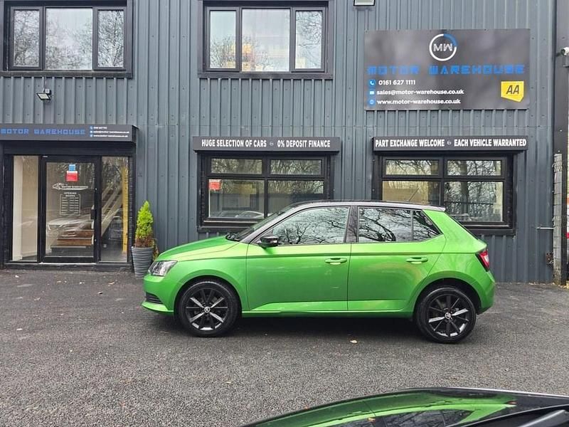 Used Skoda Fabia Colour Edition 75 HP (55 kW) 2016 Green Hatchback