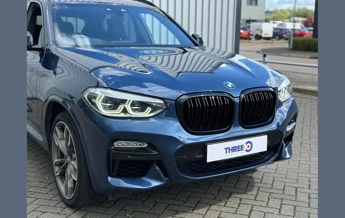 Used BMW X3 M Sport 355 HP (261 kW) 2019 Blue SUV