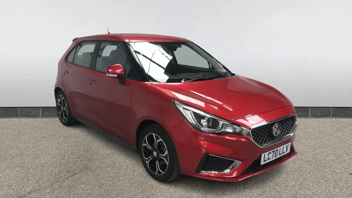 Usado MG MG3 Exclusive 106 HP (77 kW) 2020 Vermelho Citadino