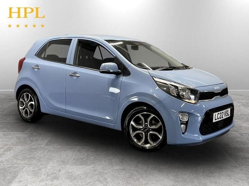 Used Kia Picanto 66 HP (48 kW) 2022 Blue Hatchback